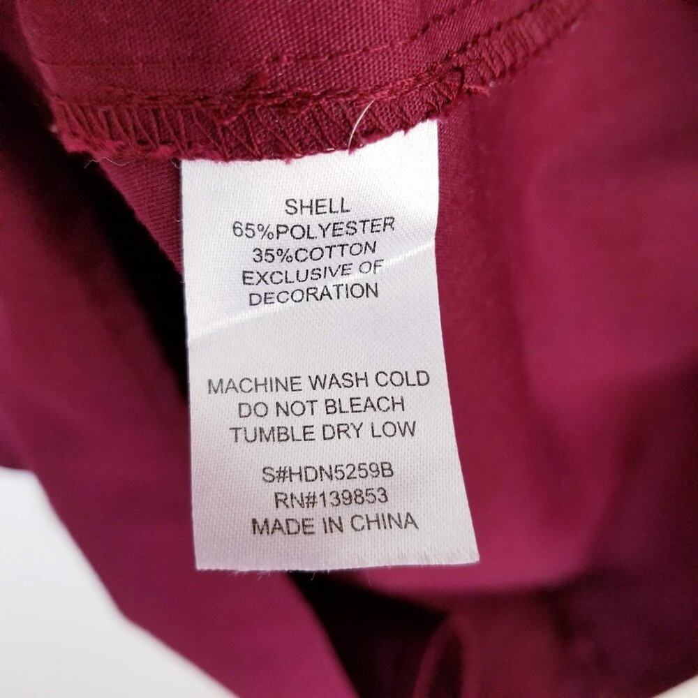 BLEUH CIEL Merlot Boho Embroidered Off-Shoulder Dress - Size S - Picture 6 of 7